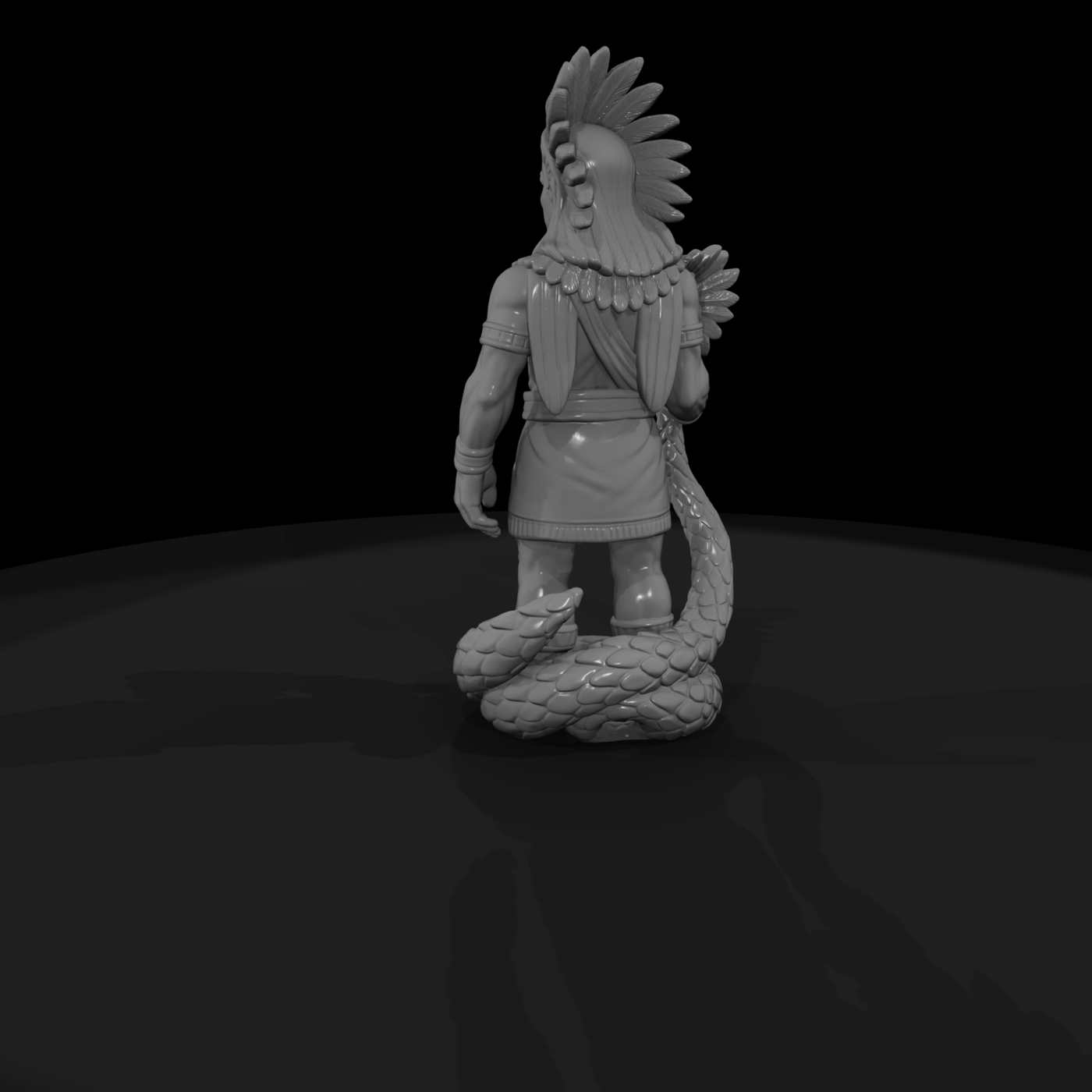 Myth 0470 Mythology Quetzalcoatl Miniature Figure