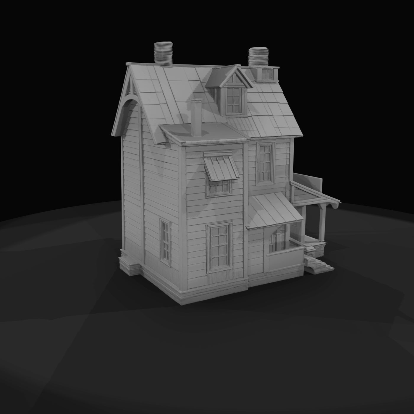 stylized-two-story-miniature-house-shop-model