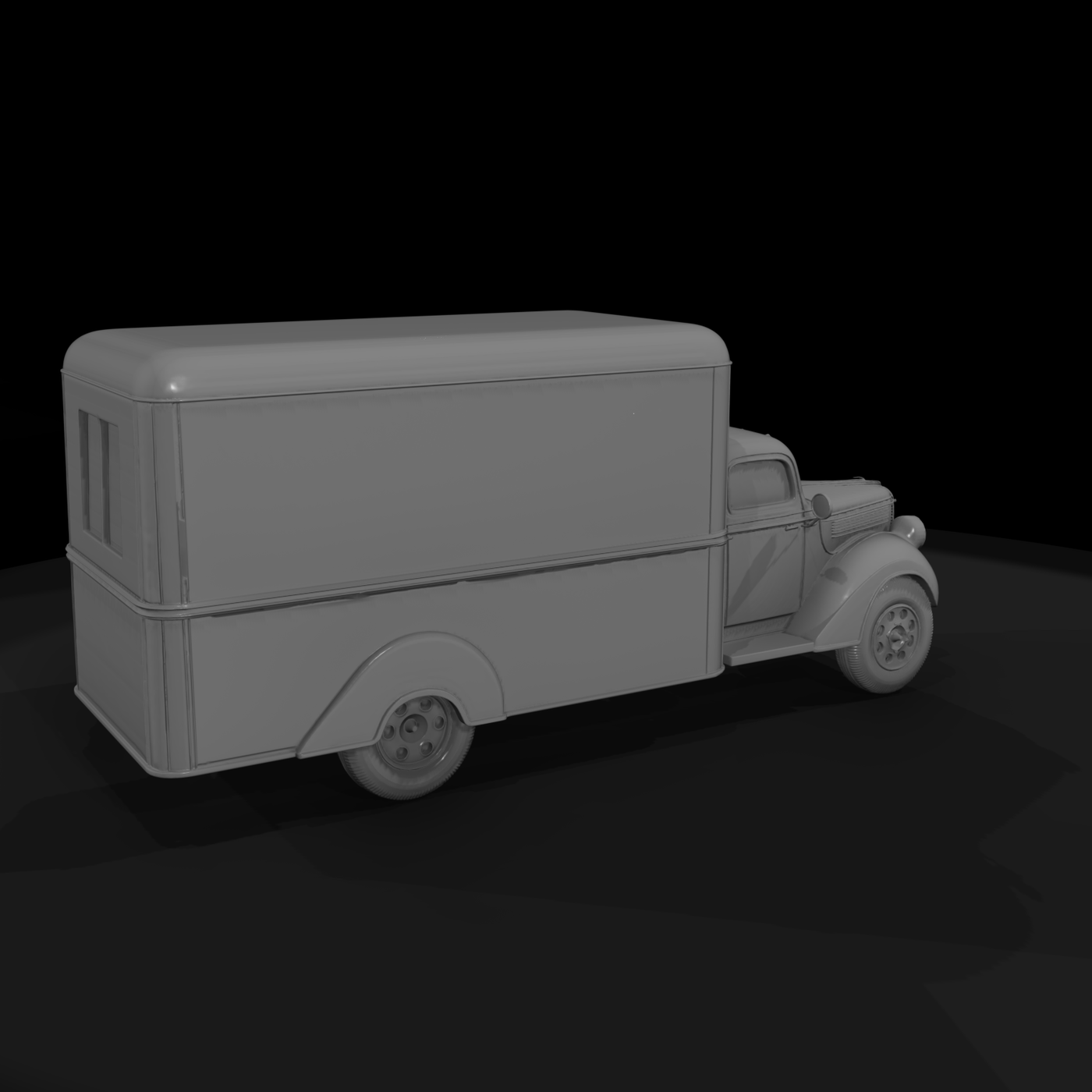 Vintage Box Truck