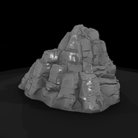 Red Rock Outcrop with Pool at the Base — thumbnail 7