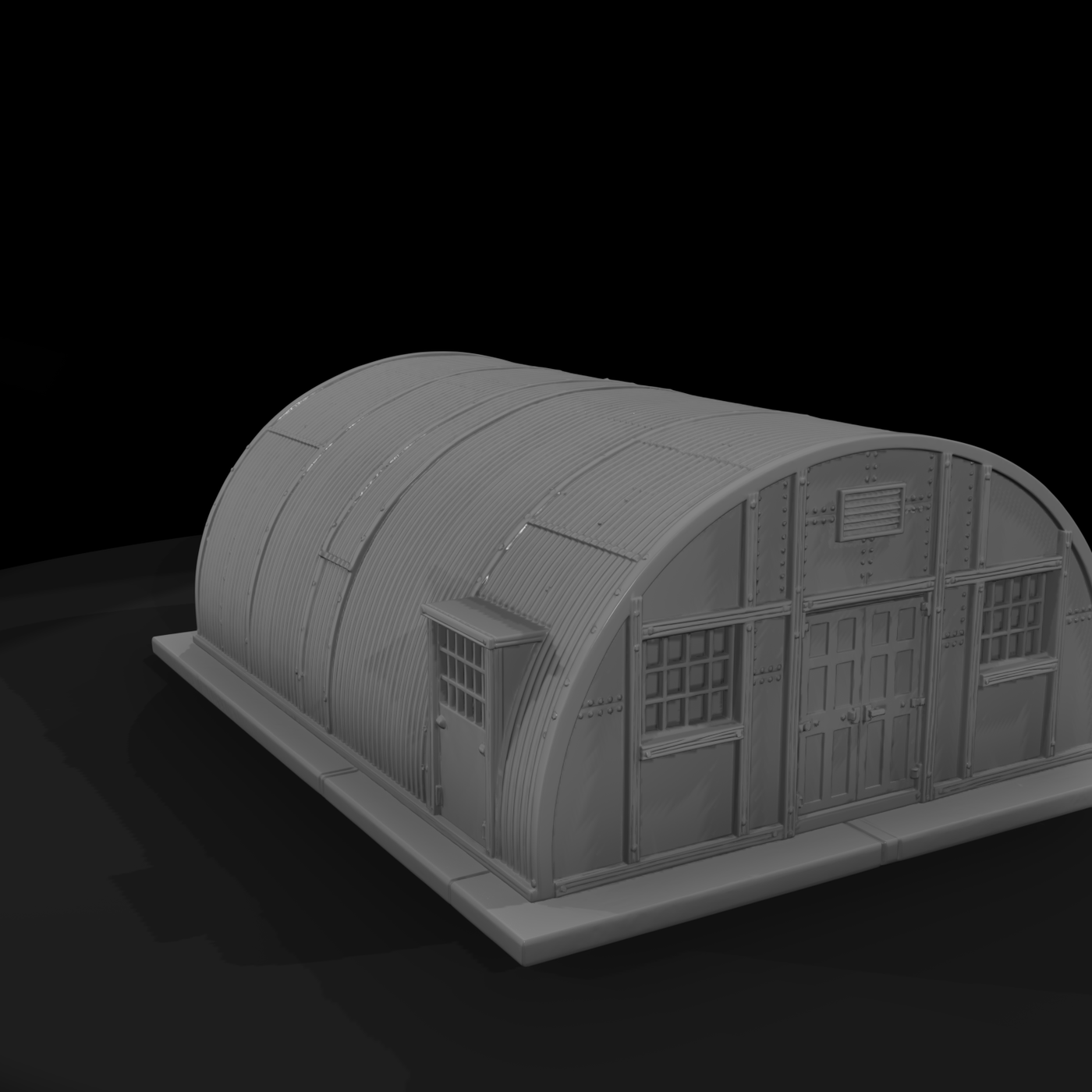 WWII Pacific Quonset Hut