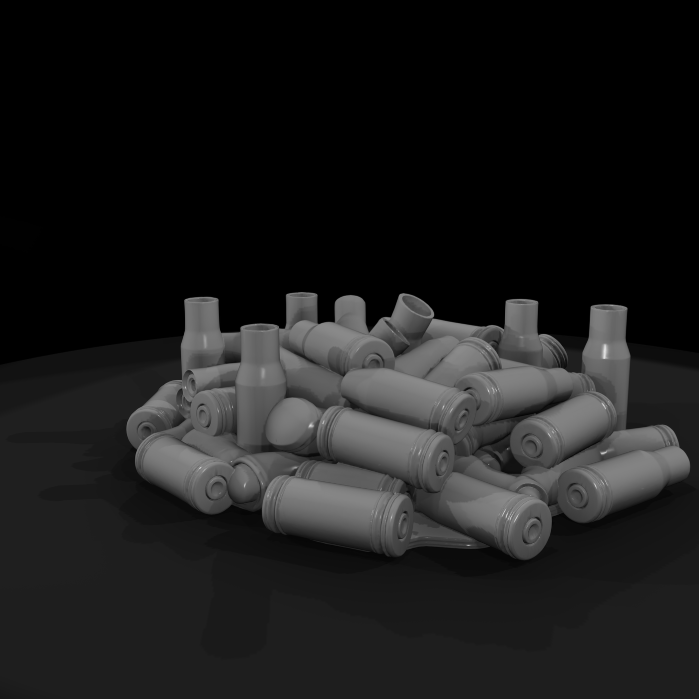 Pile of Spent Bullet Casings — Scatter Pack