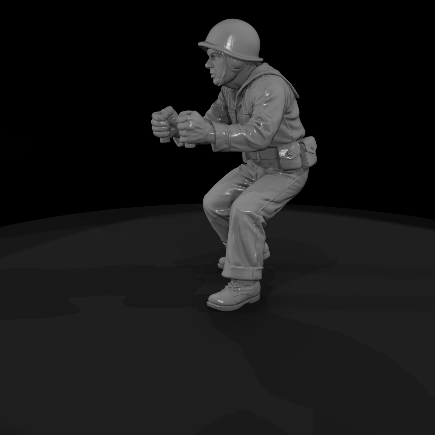 Ww2 Navy 074 Wwii U S Navy Naval Gun Crewman Figur
