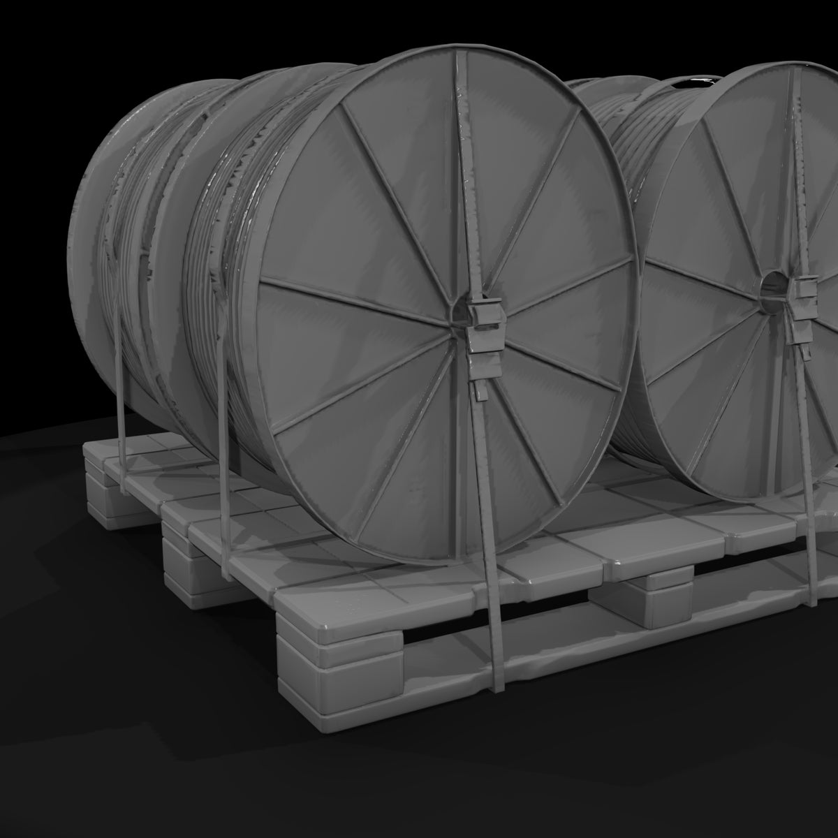 industrial-cable-reels-on-pallet-3d-printable-miniature-921872