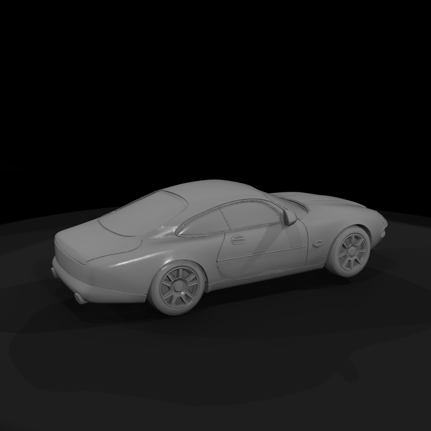 Classic Luxury Sports Coupe — & Car