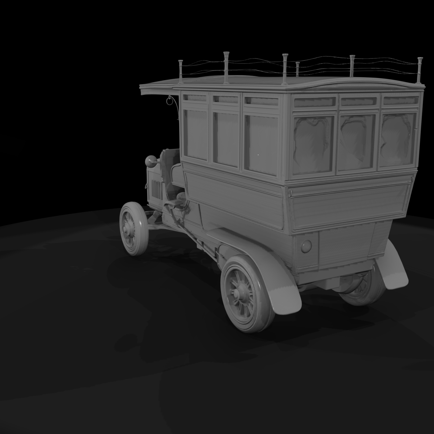 Early 1900s Passenger Omnibus
