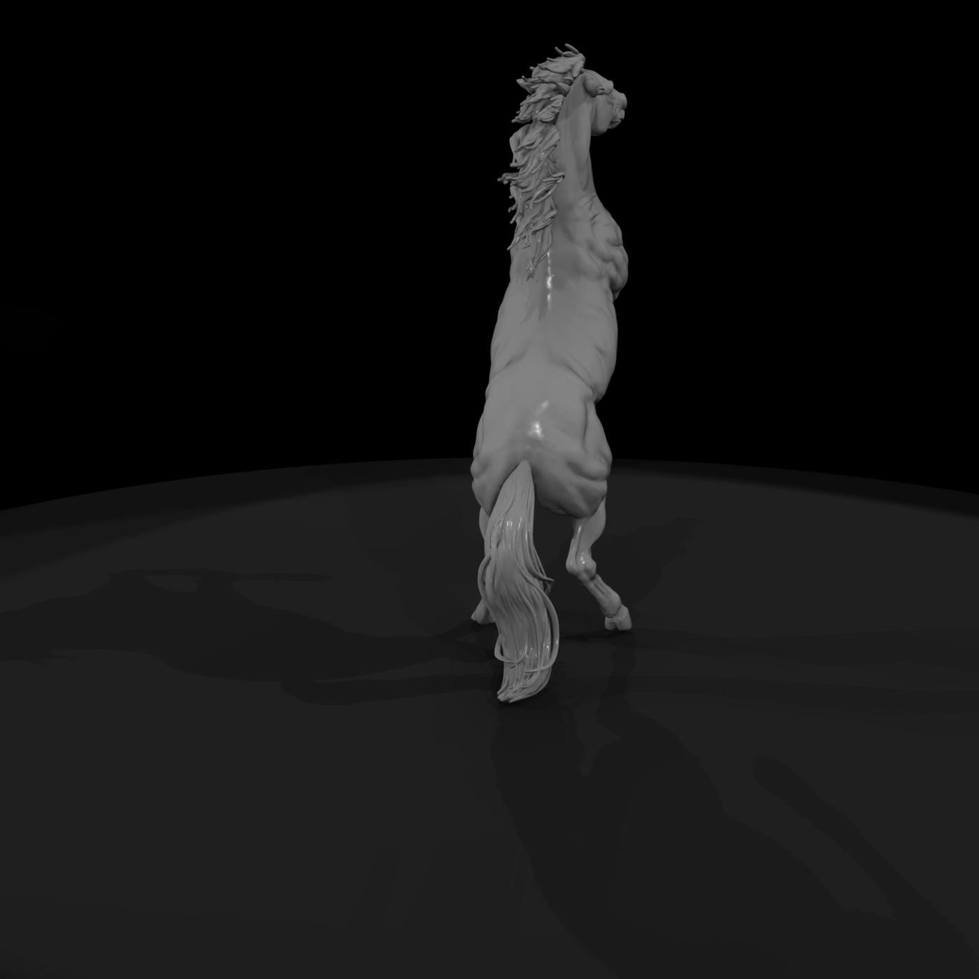 Rearing Horse
