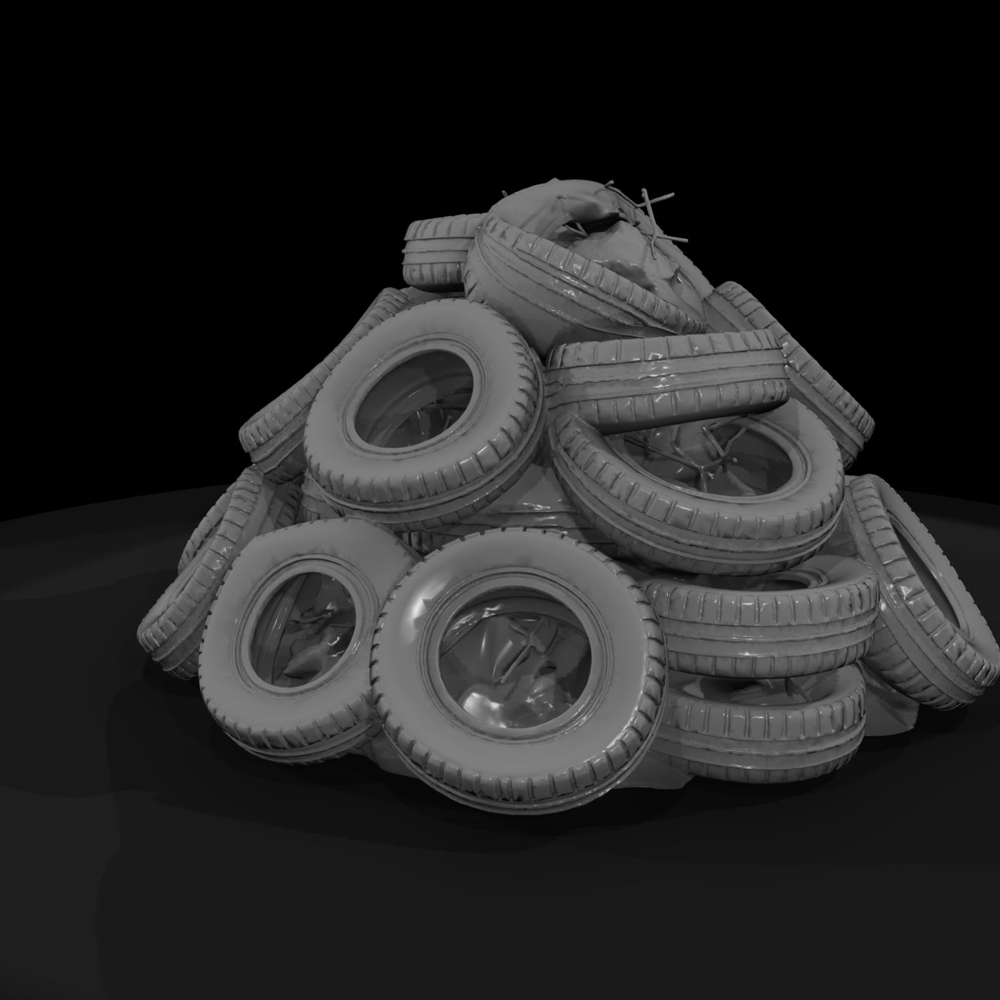 scrap-tire-pile-diorama-scenery-prop-159187
