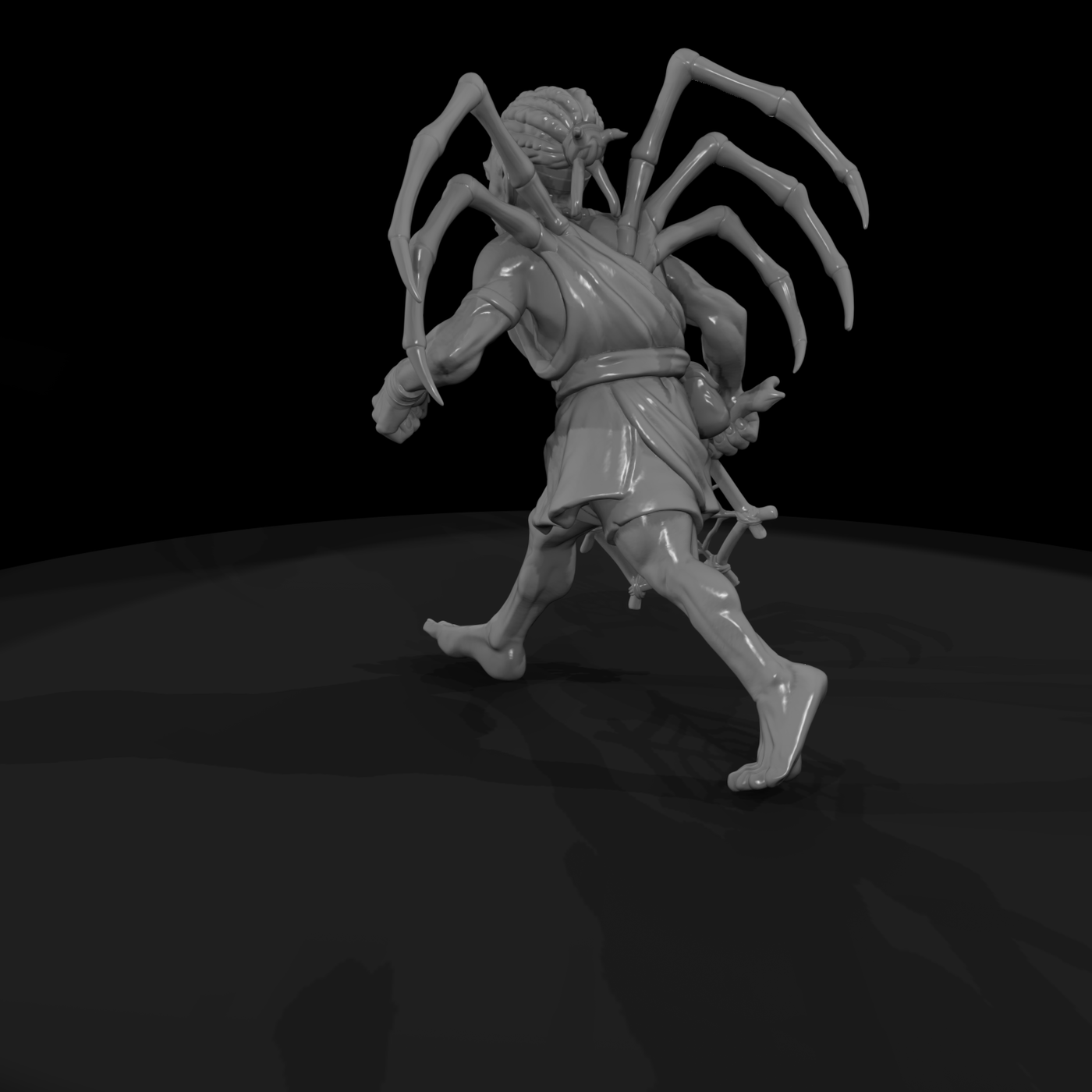 Myth 0474 Mythology Anansi Miniature Figure