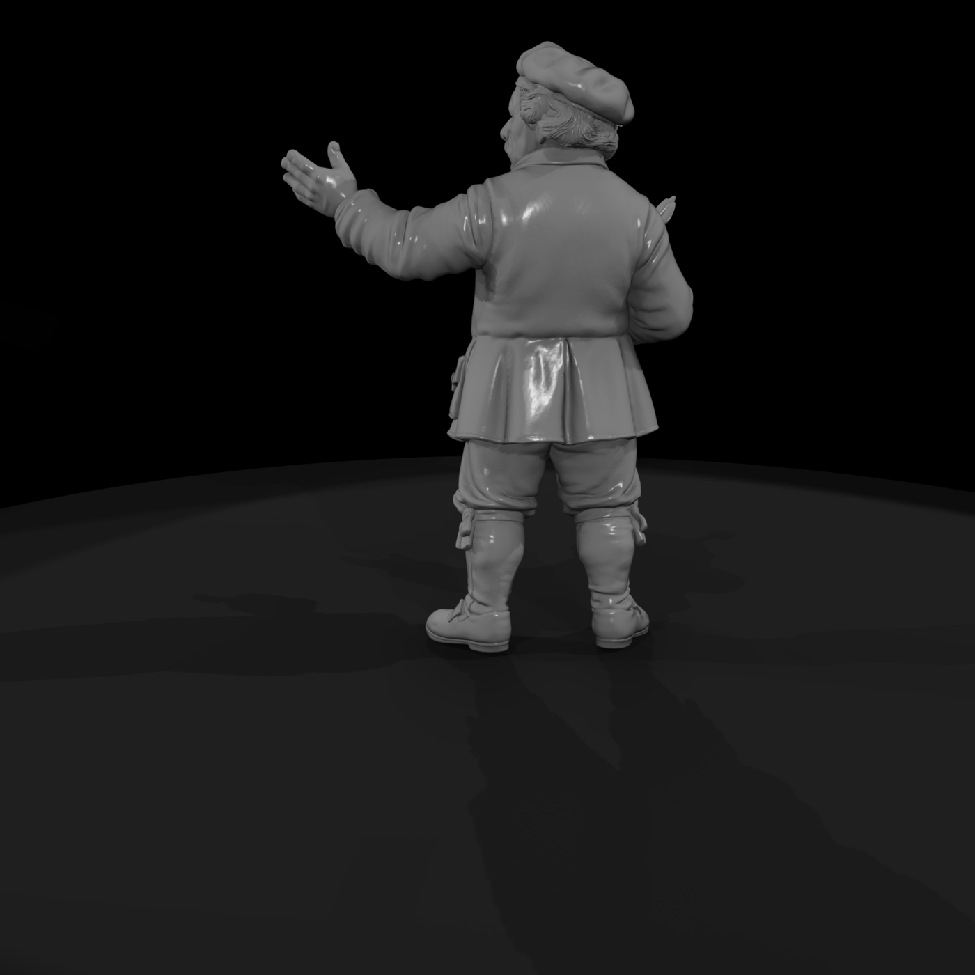 Hist 0123 Historical Rembrandt Miniature Figure