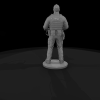 Modern City Officer in Tactical Vest — thumbnail 6