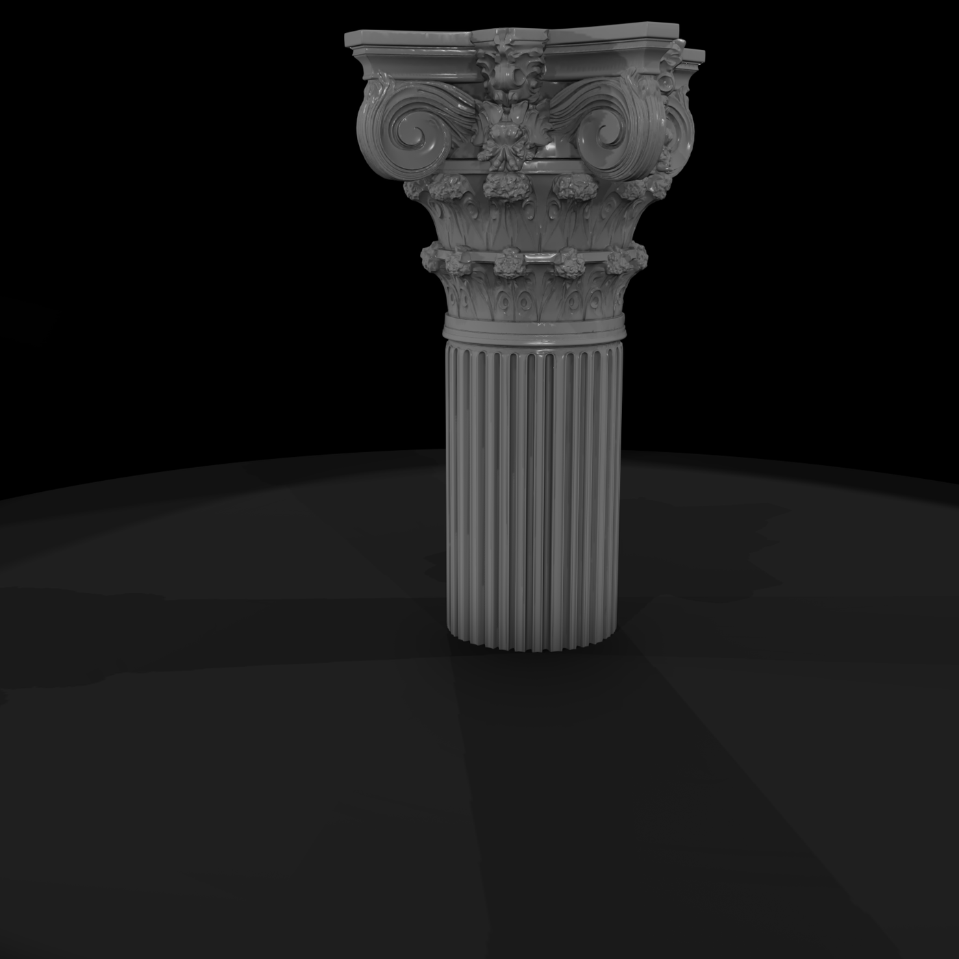 Corinthian Column Capital — Classical