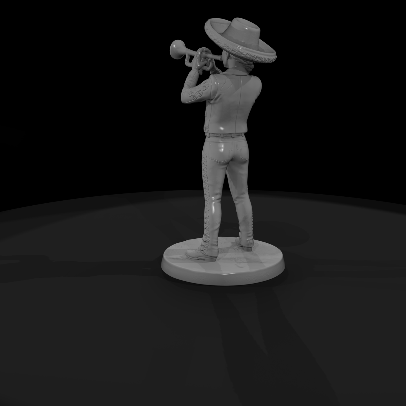 Poparc 0139 Mariachi Trumpeter