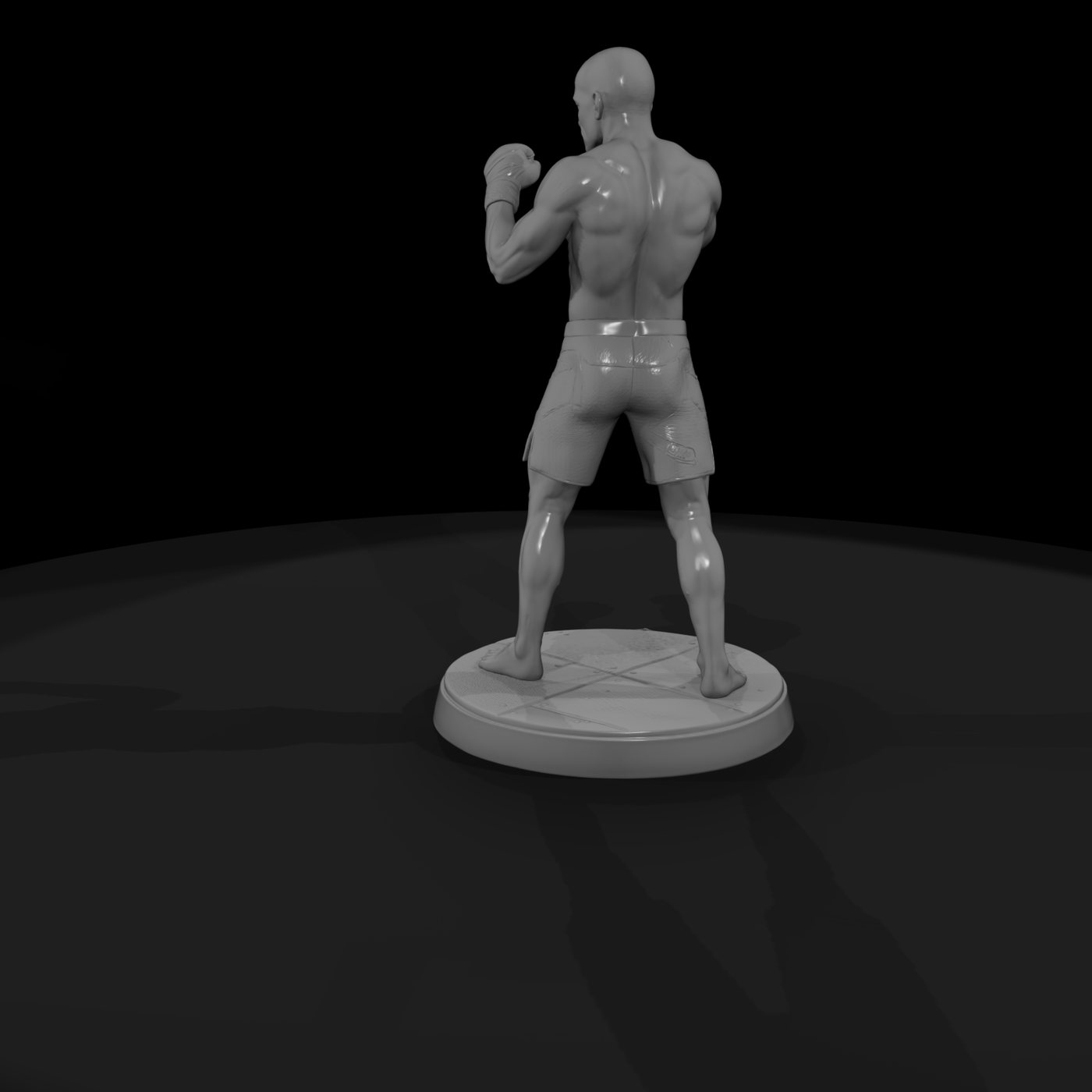 Poparc 0258 Mma Cage Fighter
