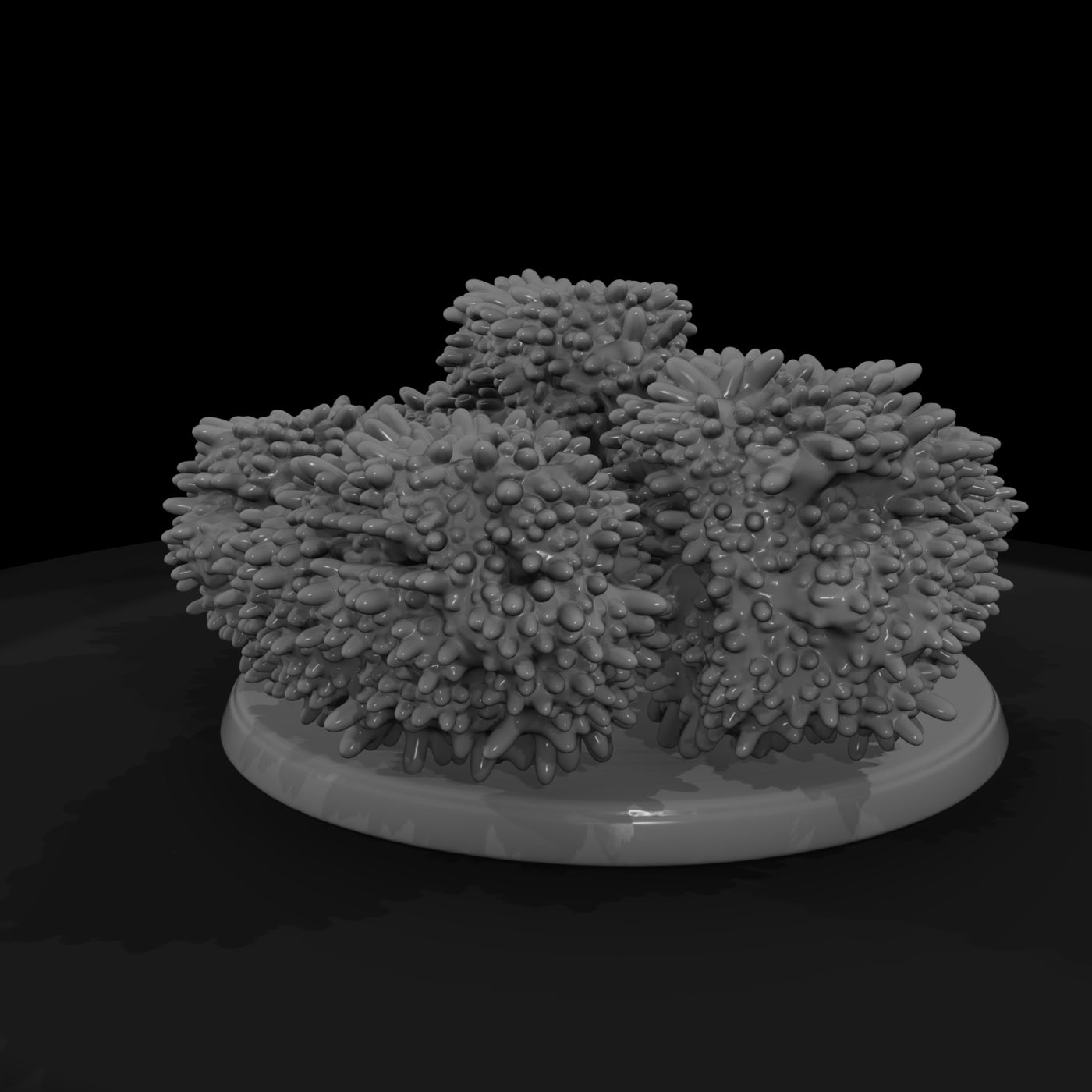 low-poly-sculpted-bush-terrain-miniature-3d-model