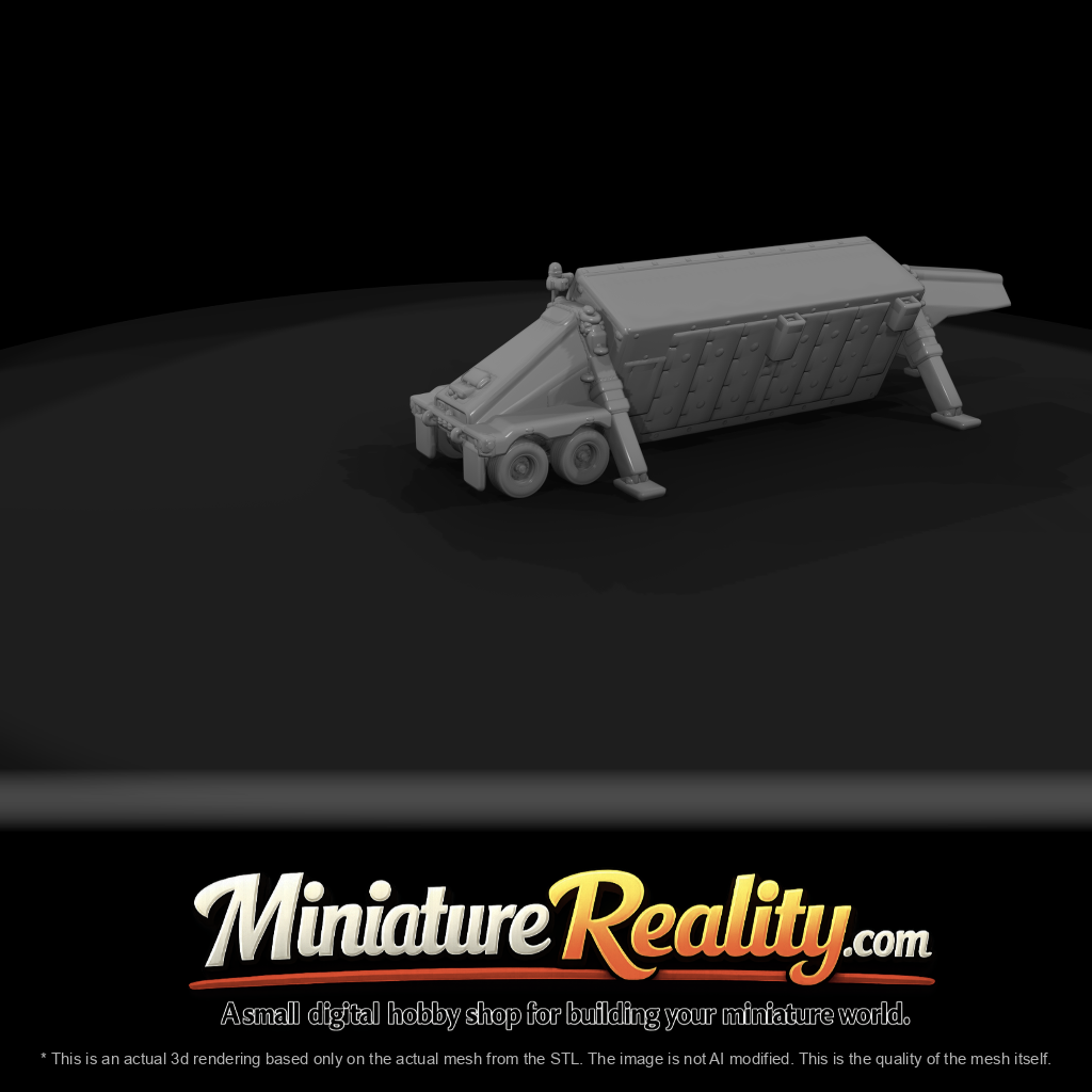 Mobile Missile-Defense Radar Unit