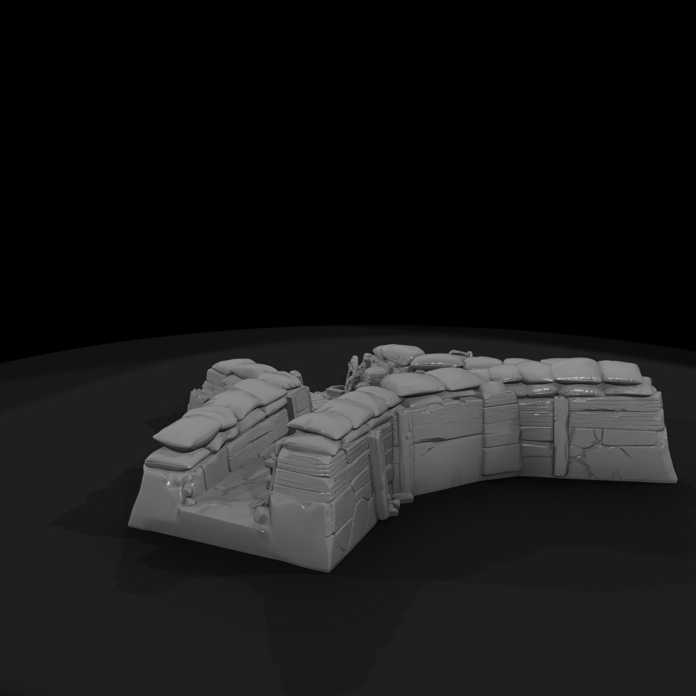 Trench Junction Fighting Position
