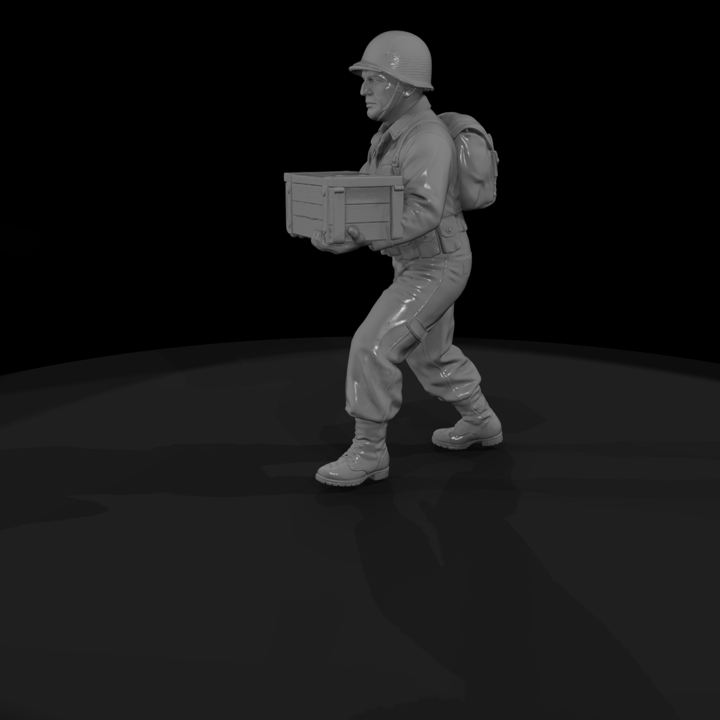 Ww2 Army 099 Wwii U S Army Grenadier Figure