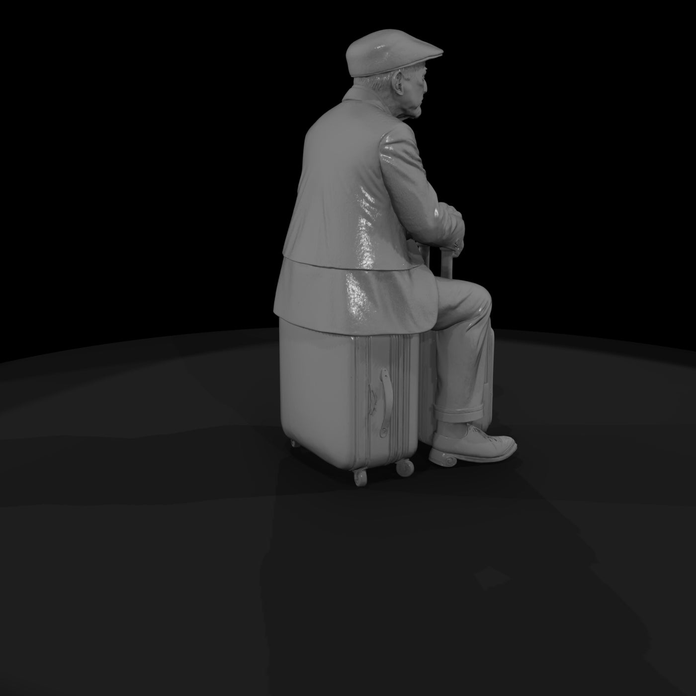 passengers-with-luggage-waiting-modern-elderly-man
