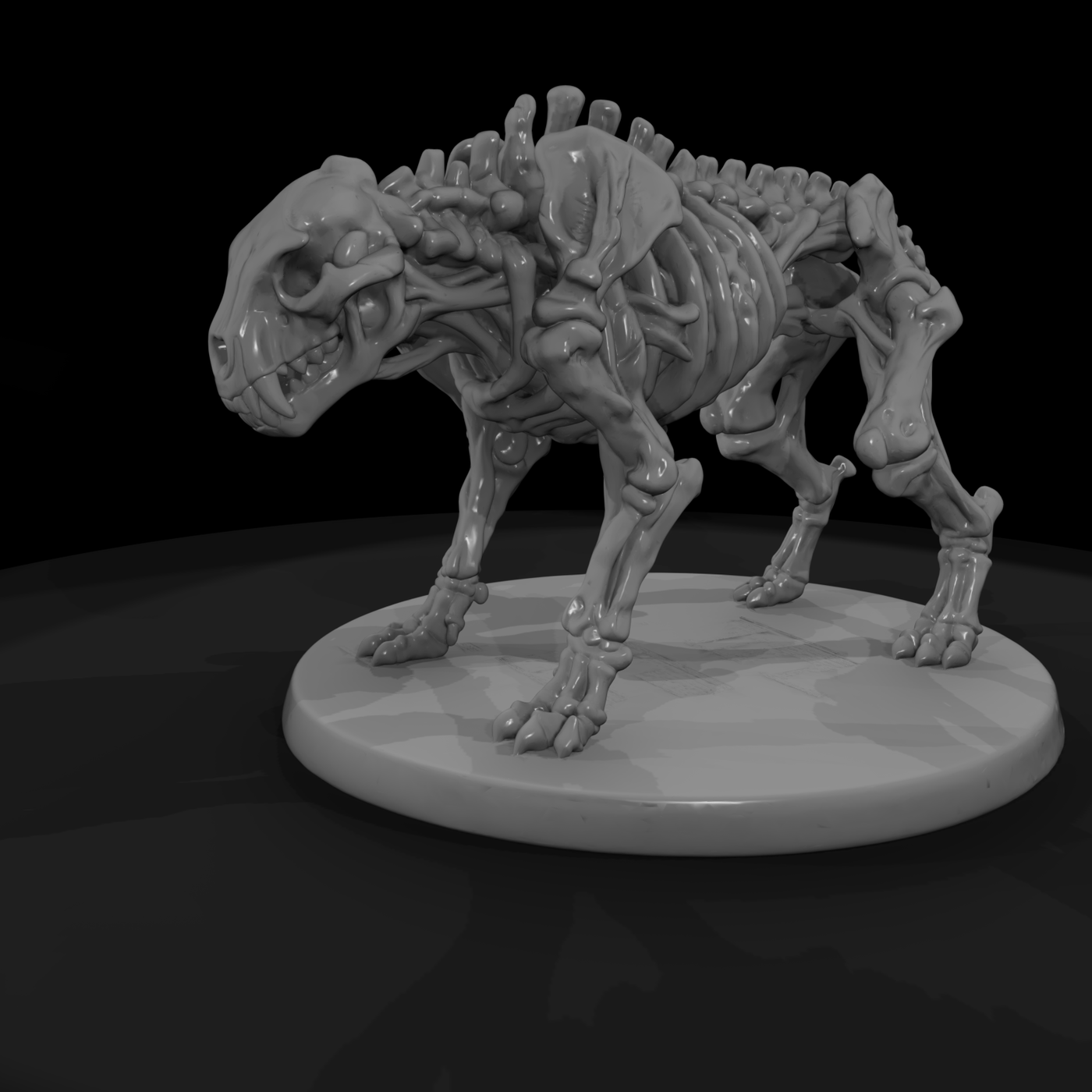 Creature Bone Stack Ossuary Beast