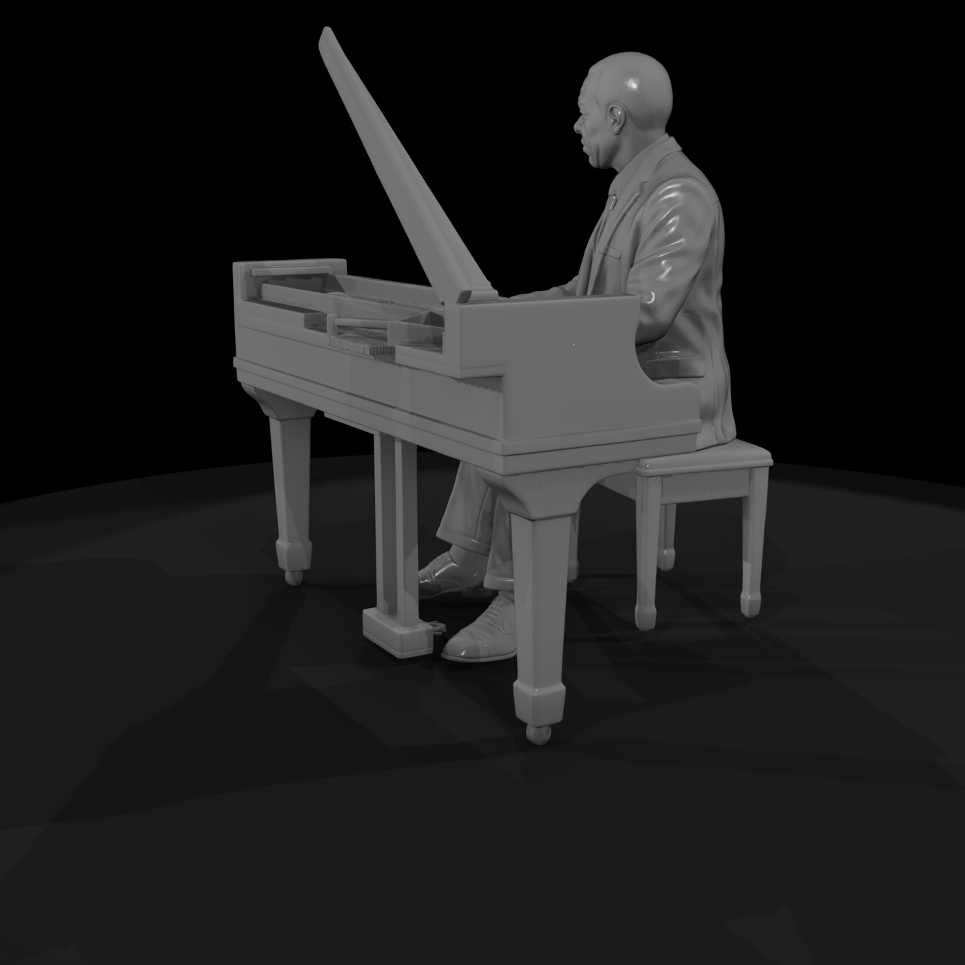 Bnd 076 Jazz Quartet Grand Piano