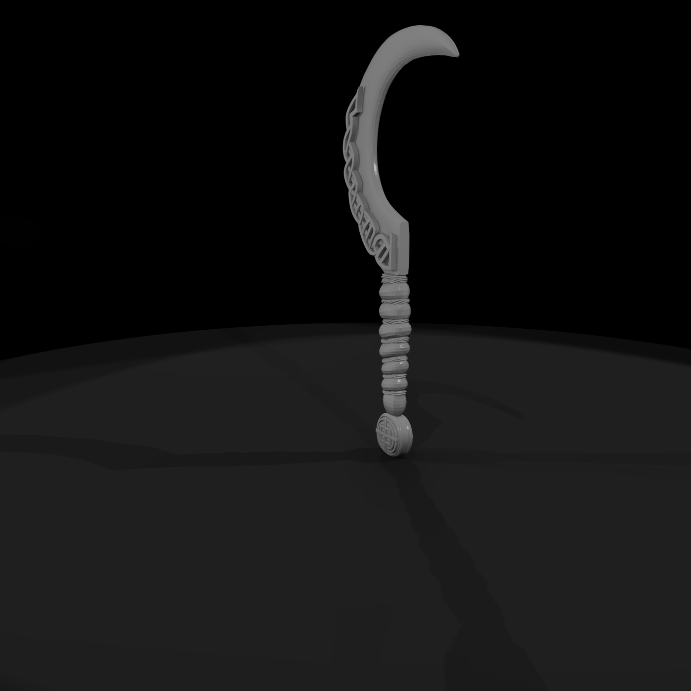 Celtic Crescent Sickle — Ritual Sickle