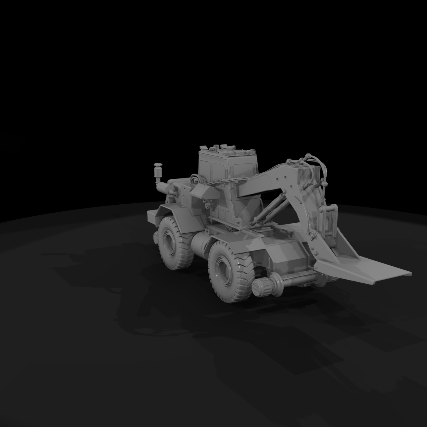 Road-Rail Material Handler
