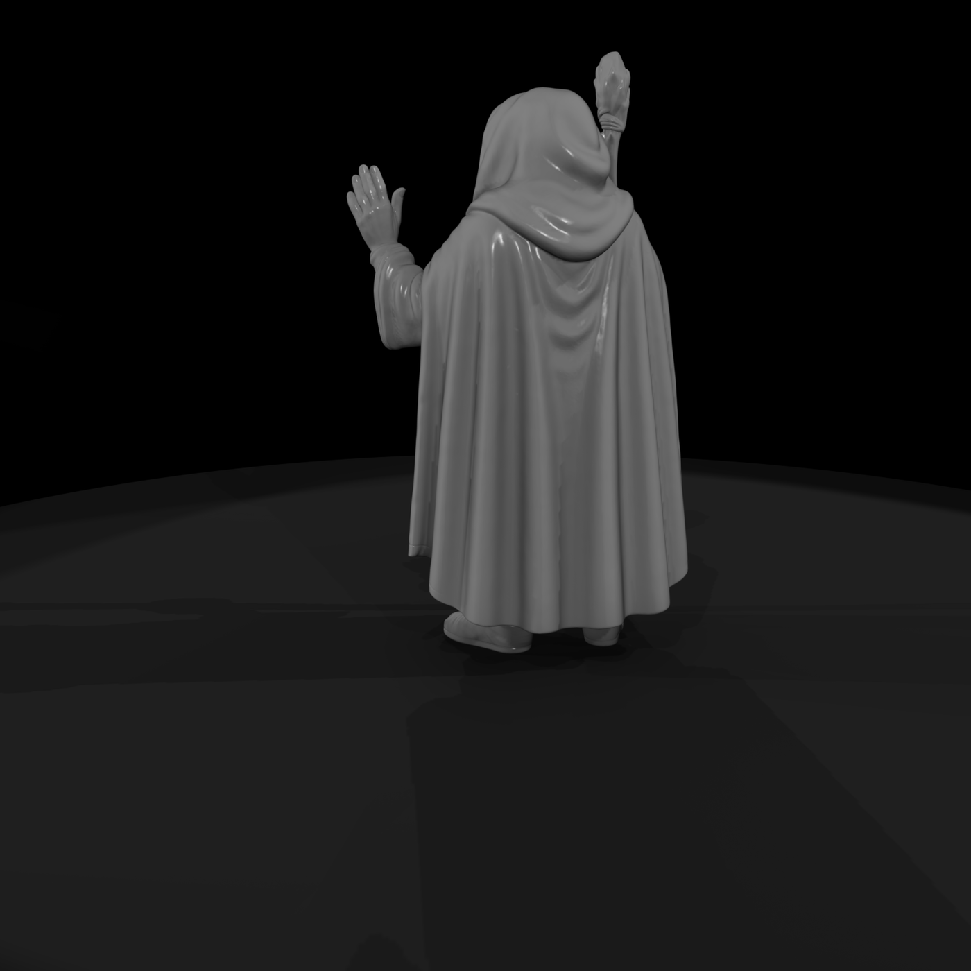 Myth 0337 Mythology Volva Seeress Miniature Figure