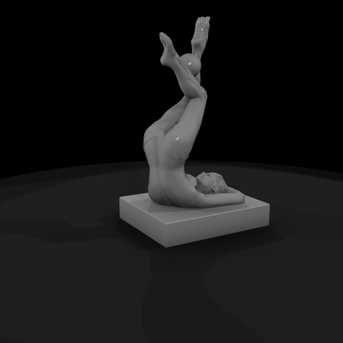 Female Yoga Gymnast