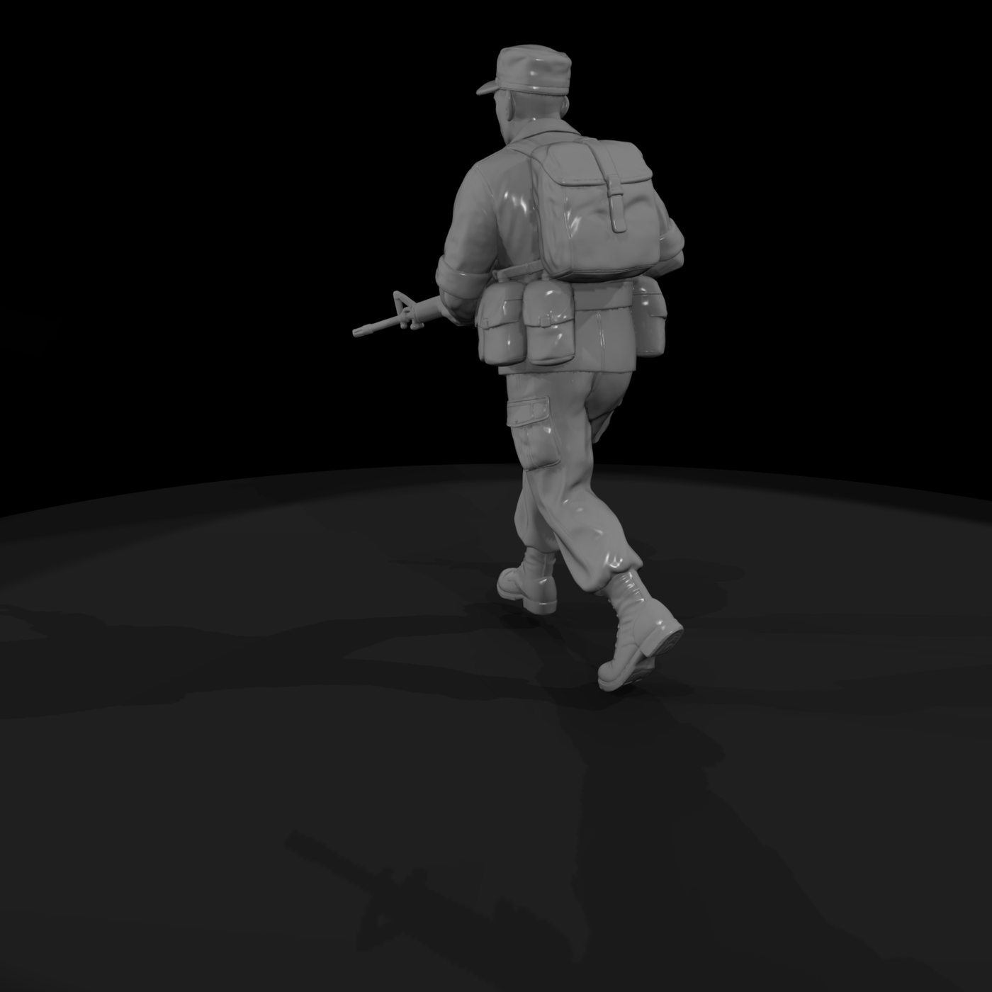 Vn Army 033 Vietnam U S Army Rifleman Figure