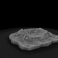 crater-terrain-base-with-rubble-and-wargaming-05be5f — thumbnail 6