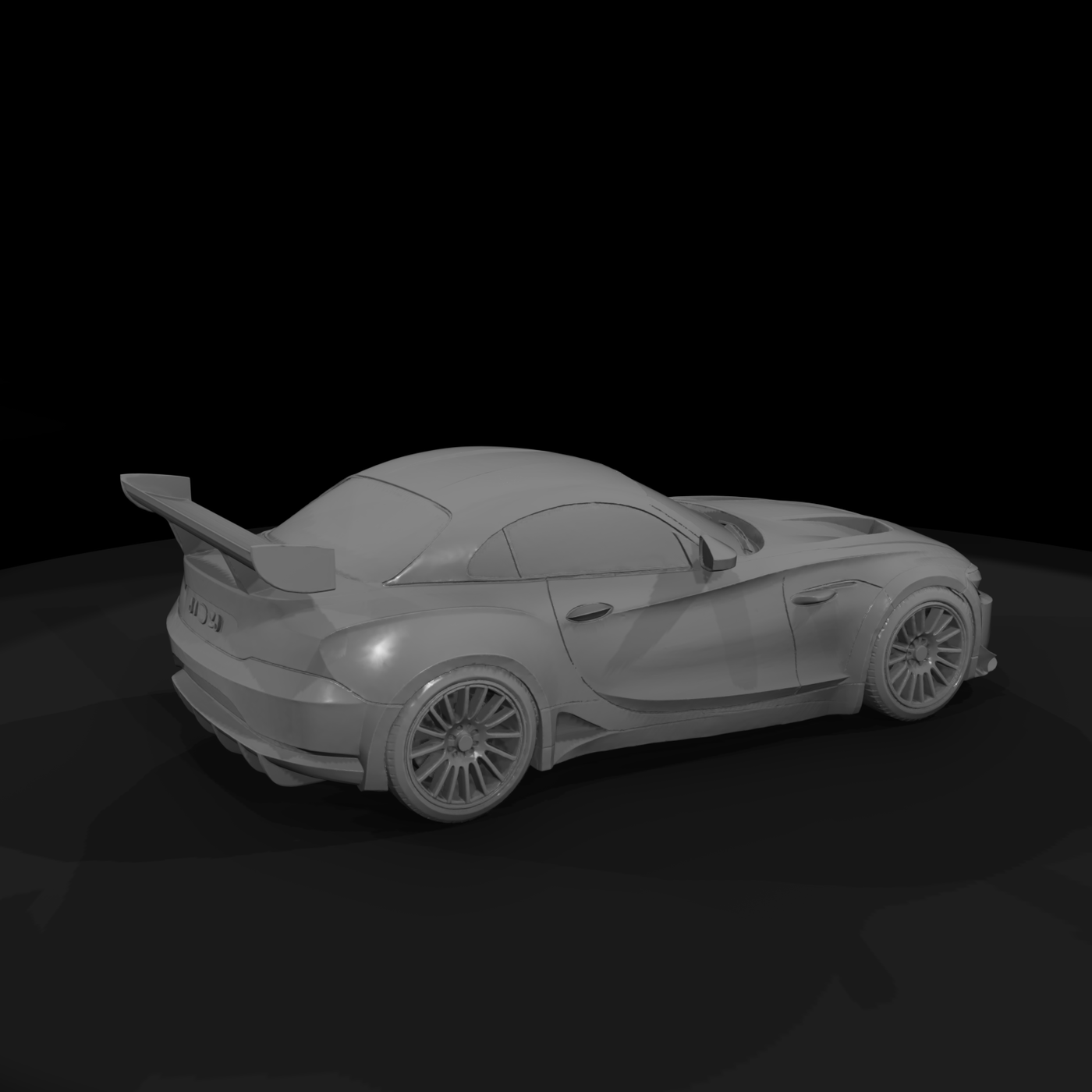 Tuned Z4-inspired sports coupe — car