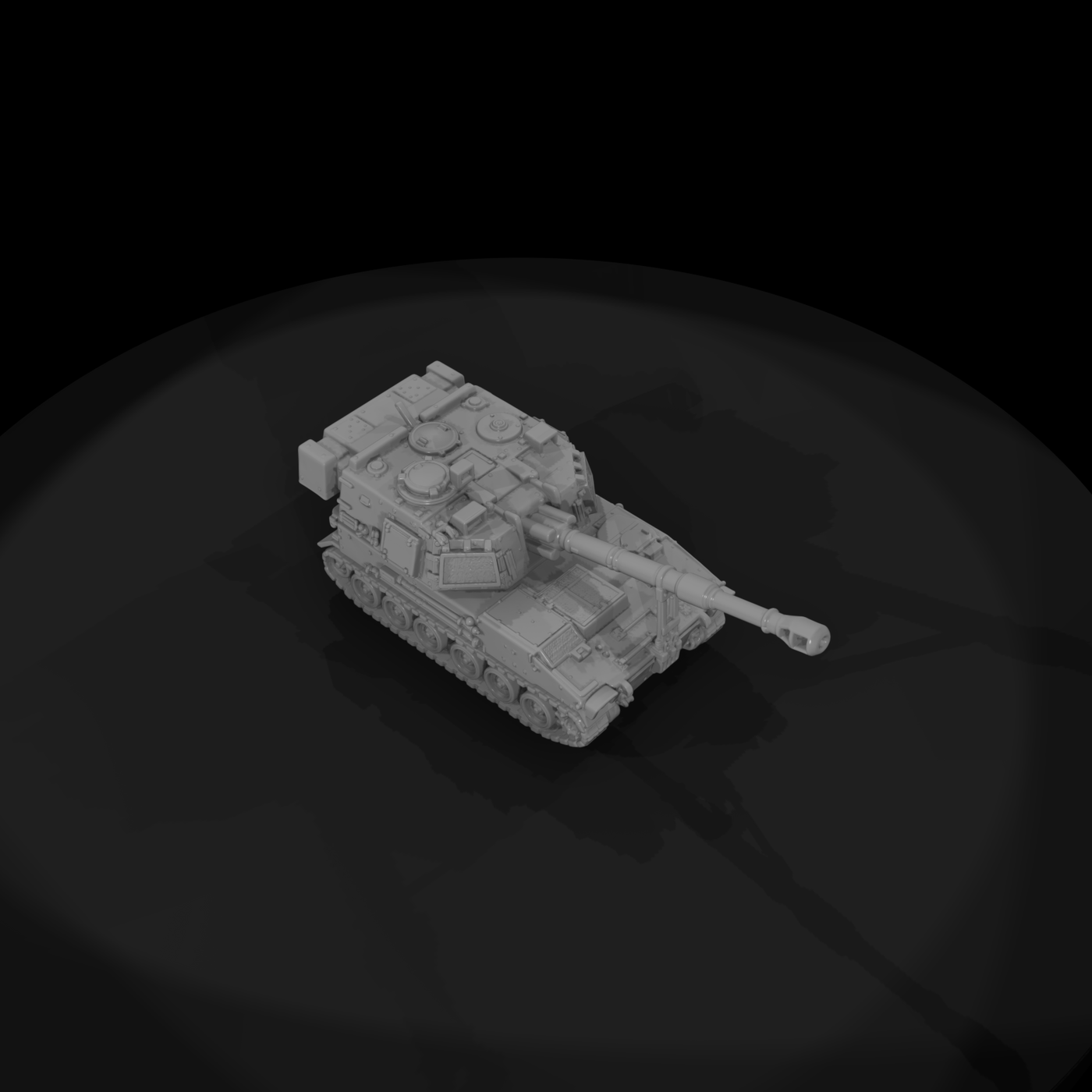 Mil 266 Modern Desert Self Propelled Howitzer