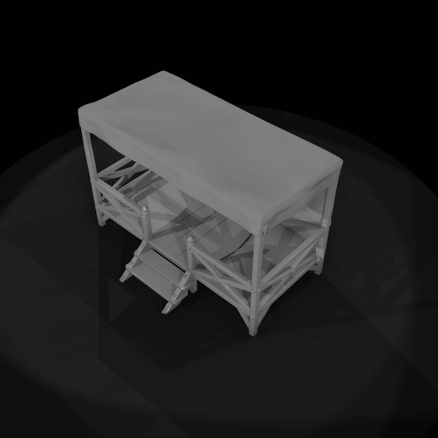 20260612 Ornate Wooden Canopy Stage Be505581B7