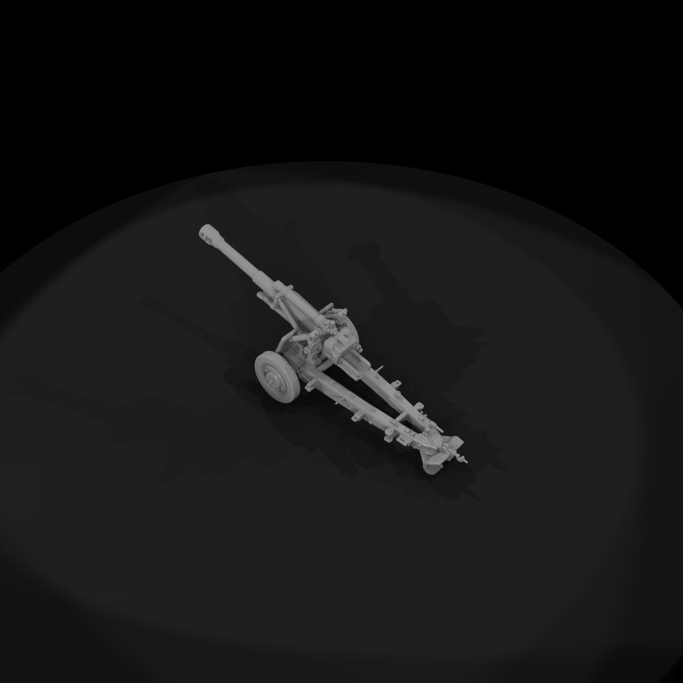 Mil 186 Vietnam 155Mm Howitzer