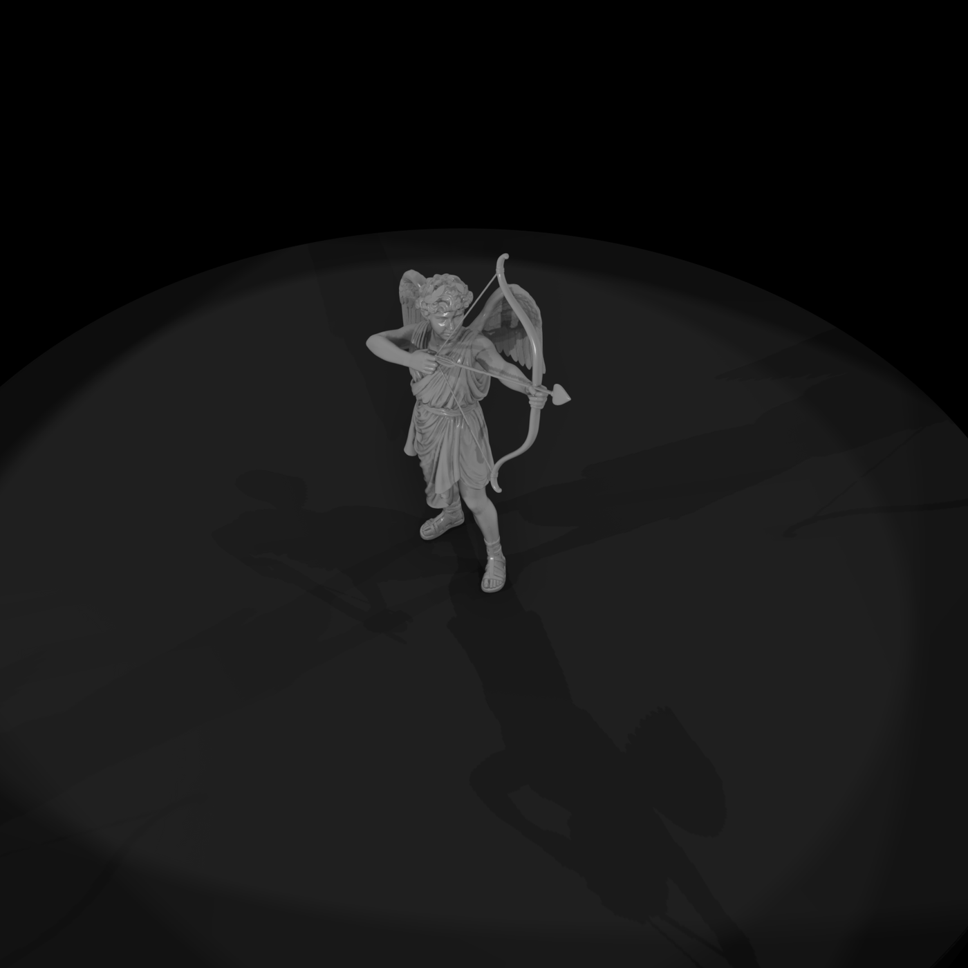 Cupid Drawing His Bow