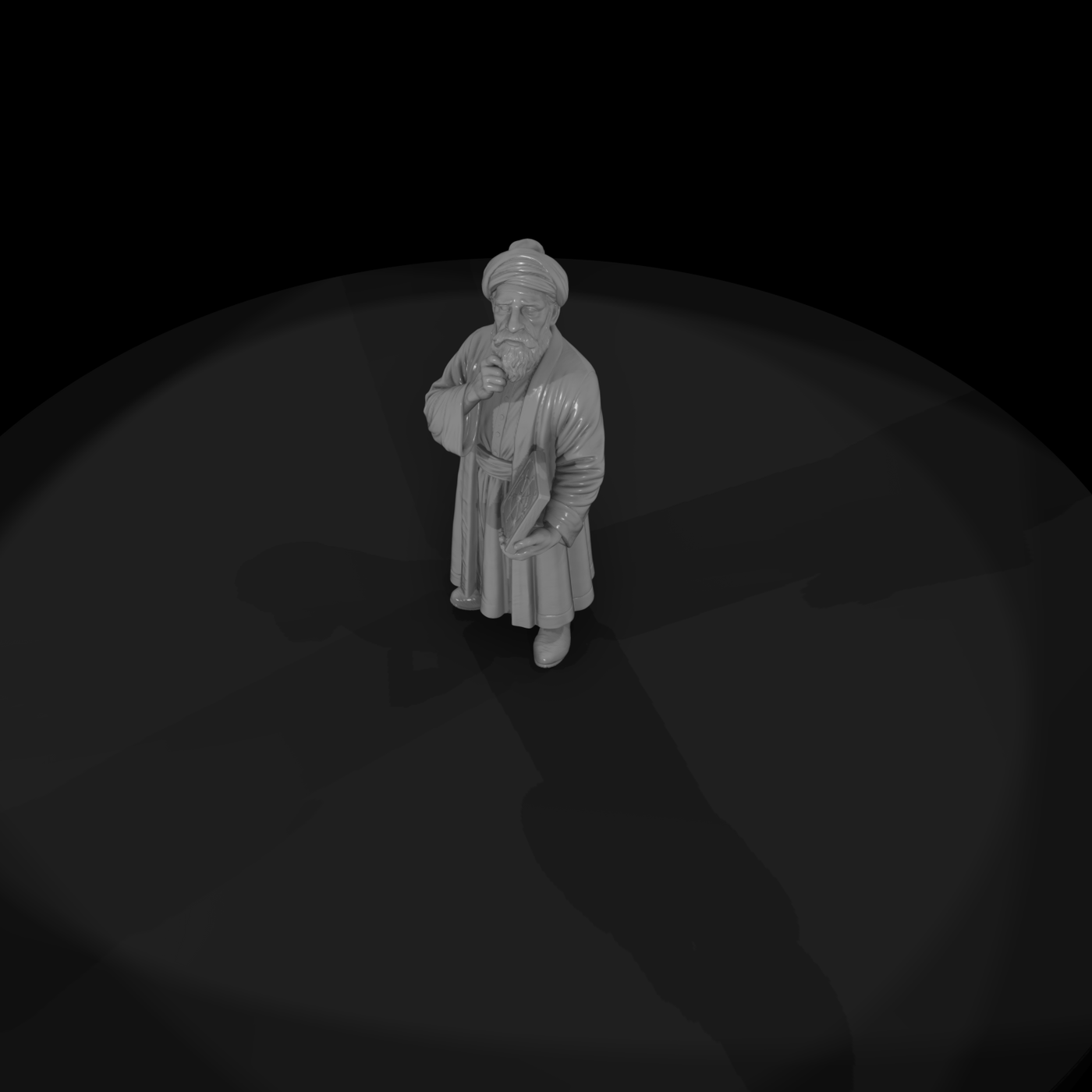 Hist 0075 Historical Omar Khayyam Miniature Figure