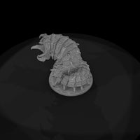 stylized-spiked-giant-predatory-worm-3d-miniature — thumbnail 6
