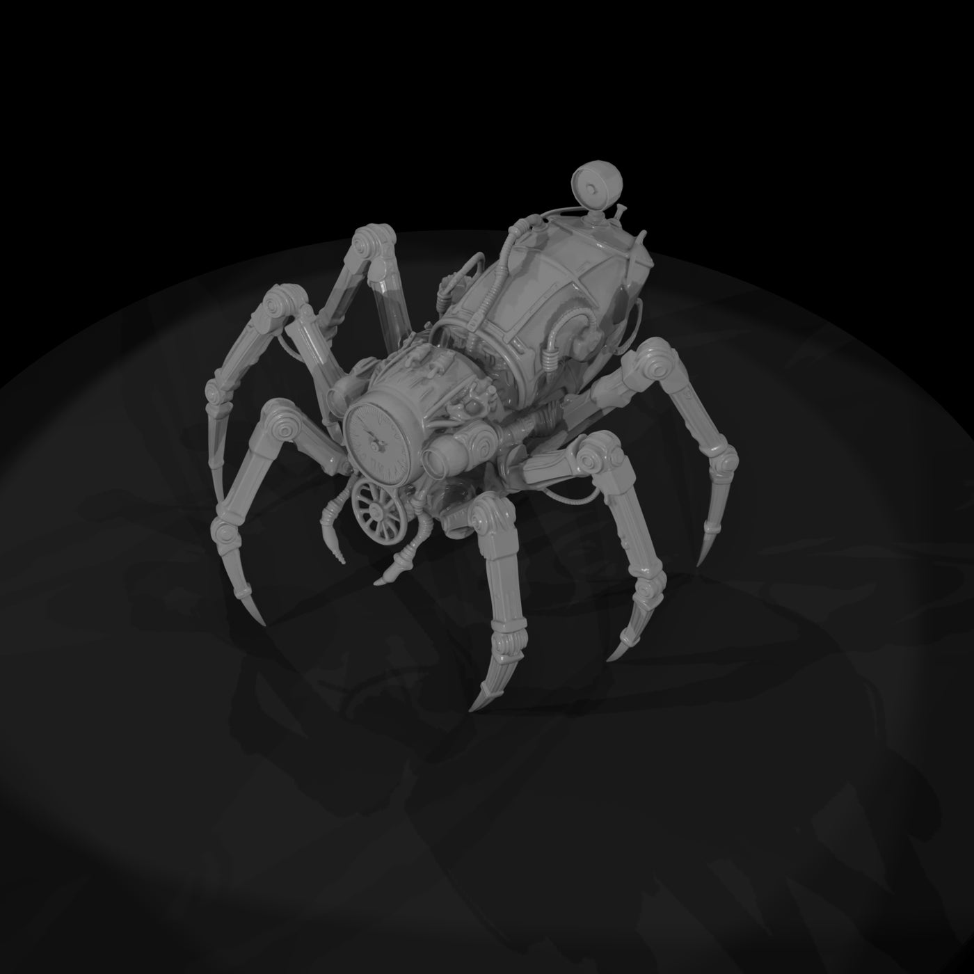 nightmare-clockwork-creatures-giant-clockwork-spider