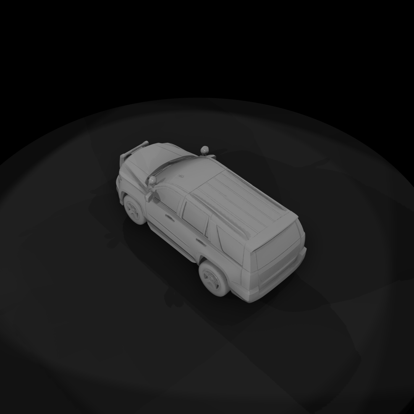Tactical Police SUV