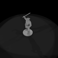1950s Patrolman Swinging a Nightstick — thumbnail 8
