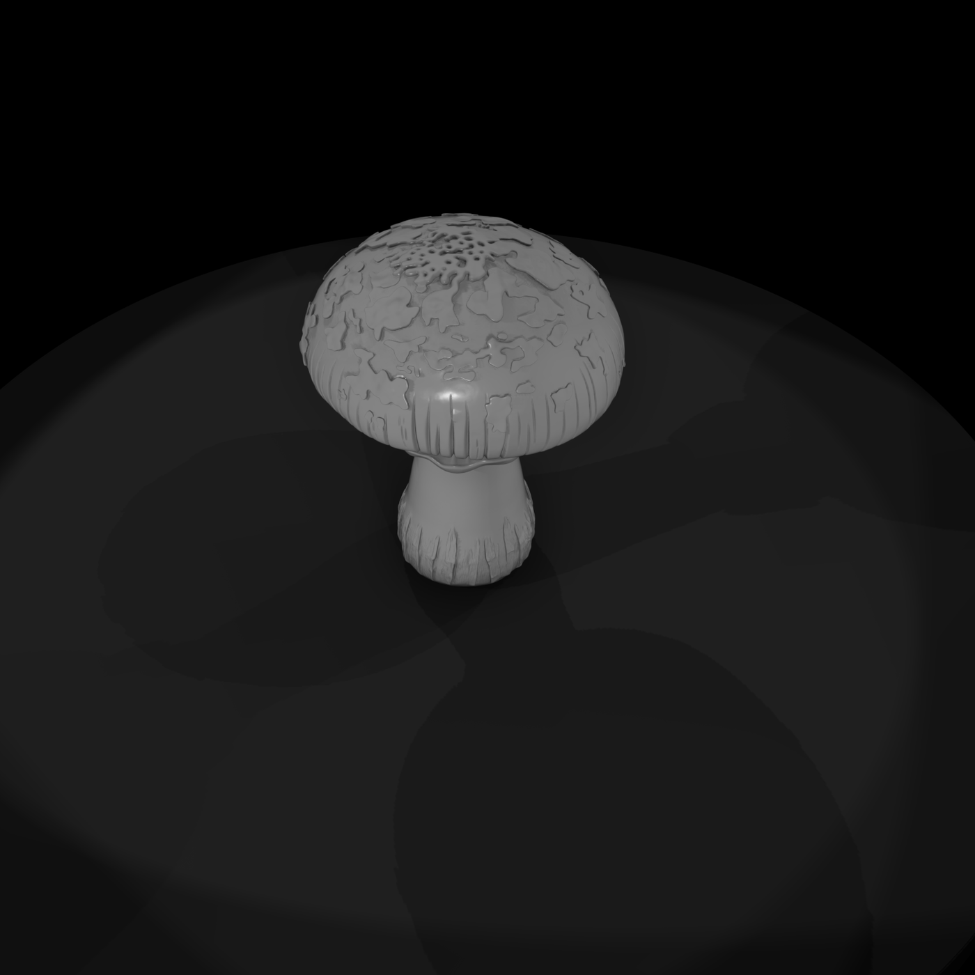 Stylized Fly Agaric Mushroom