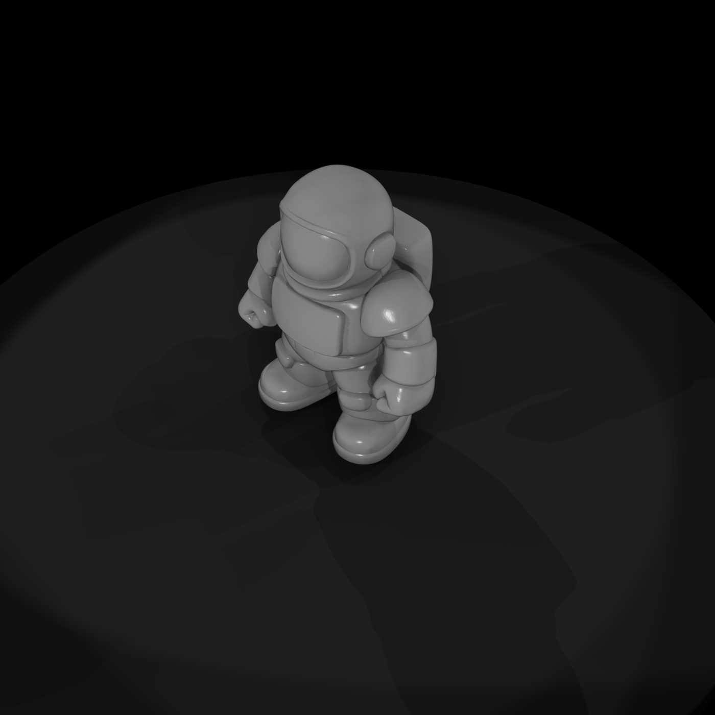 Mr Toyprops 100 001 032 Generic Space Hero Toy Fig