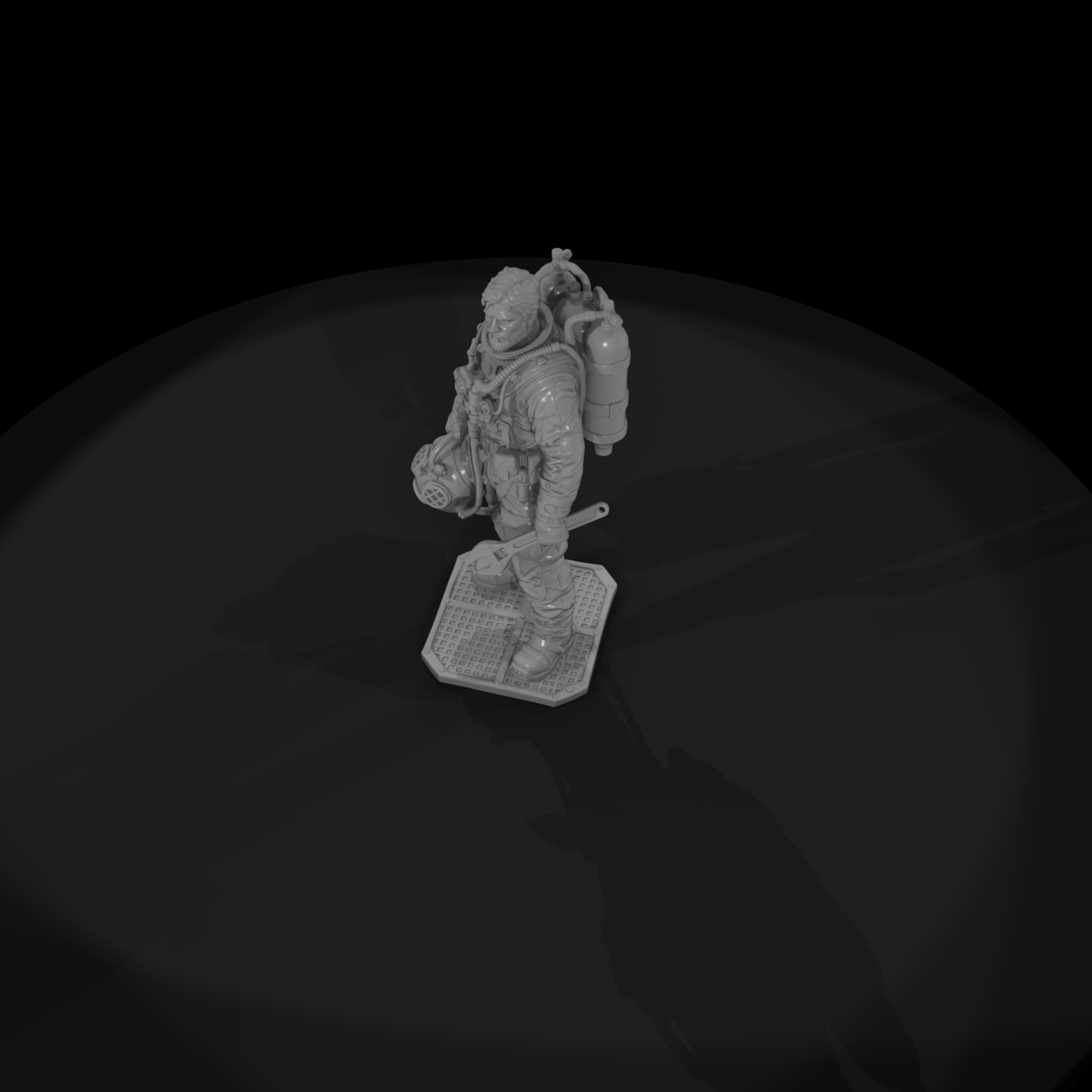 Poparc 0010 Deep Sea Salvage Diver