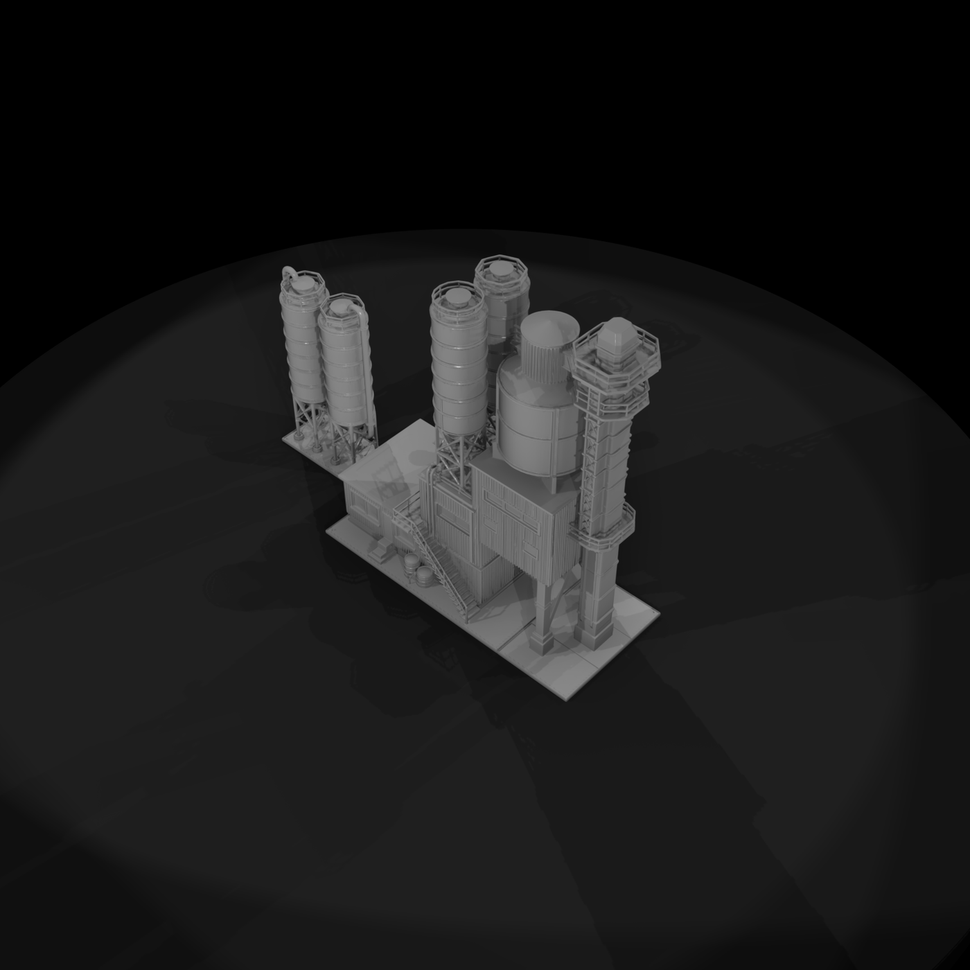 Industrial Cement Silo Plant
