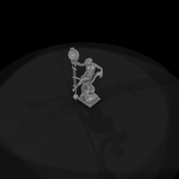 Allegorical Statue with Eagle and Globe — thumbnail 7