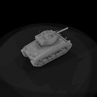 m50-super-sherman-tank-3d-printable-miniature-923323 — thumbnail 6