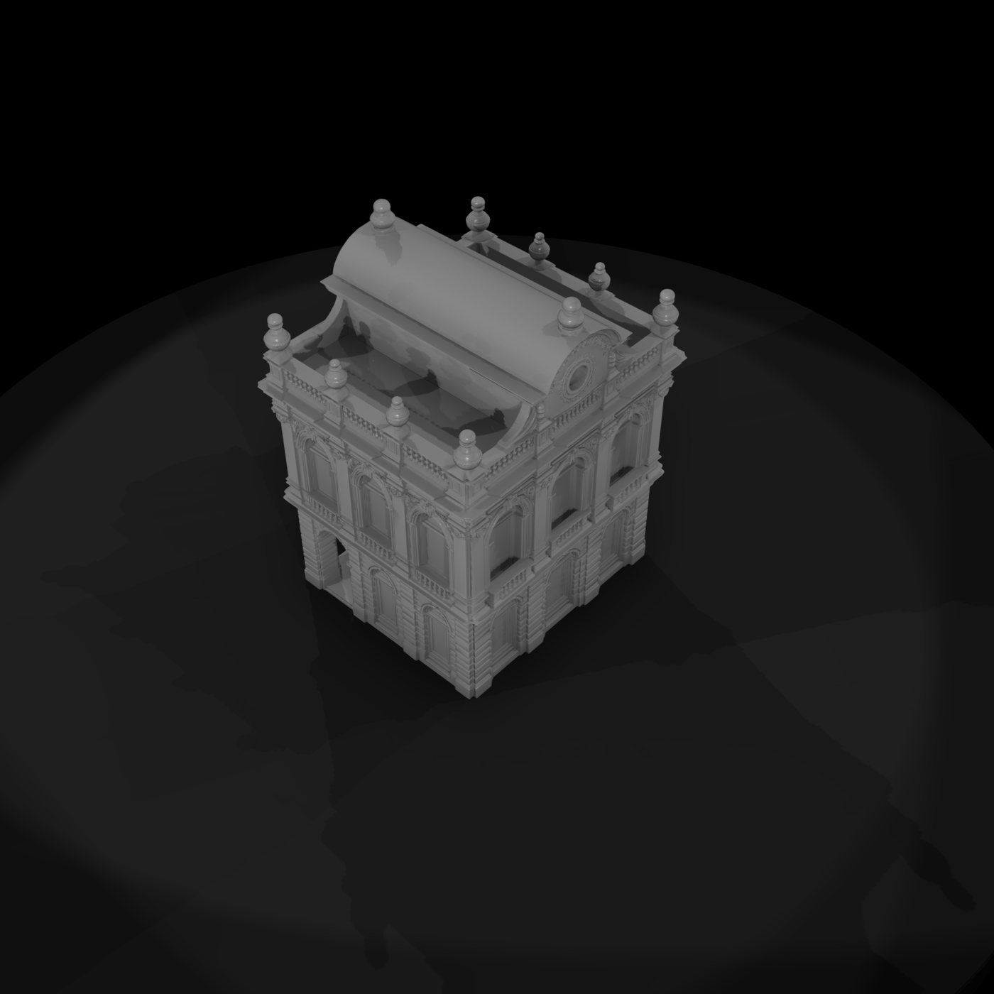 Neoclassical Victorian Corner Townhouse