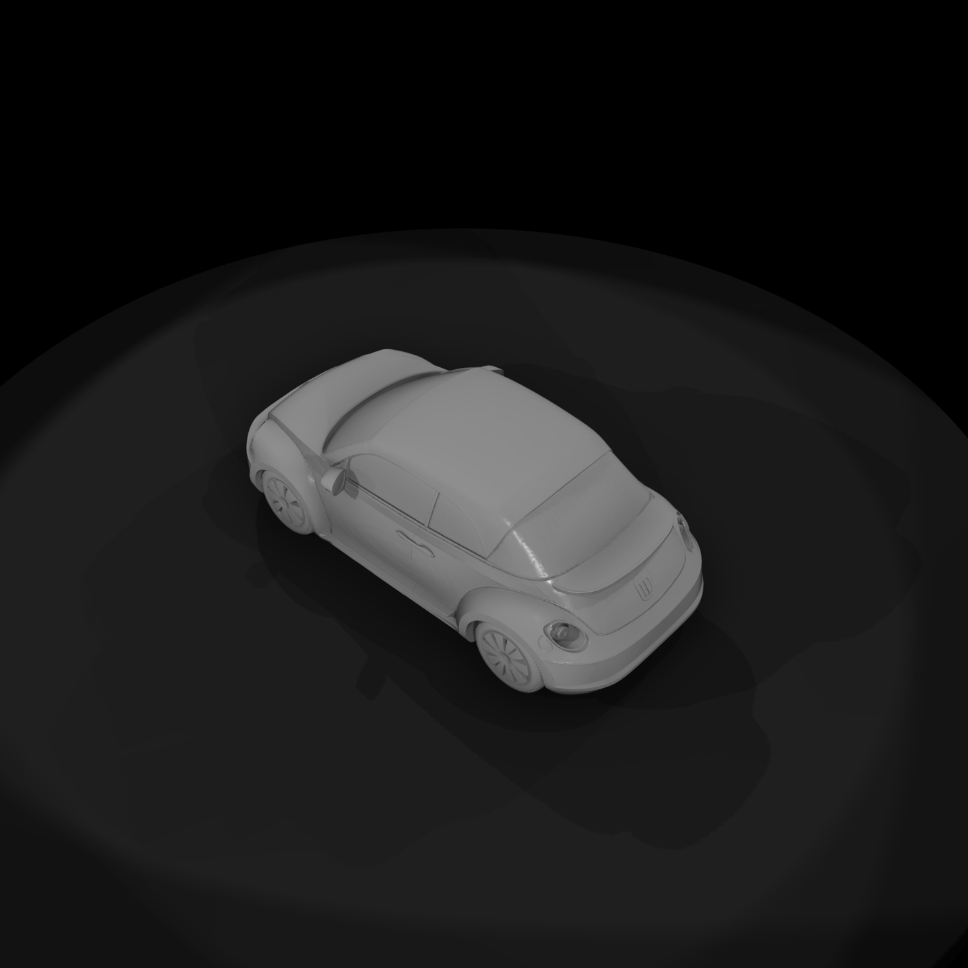 Volkswagen Beetle Coupe Car Model