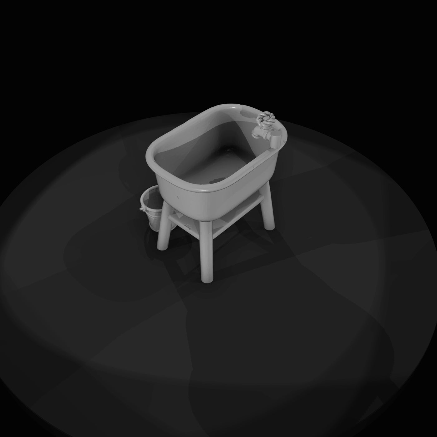 miniature-wash-tub-toy-wash-basin